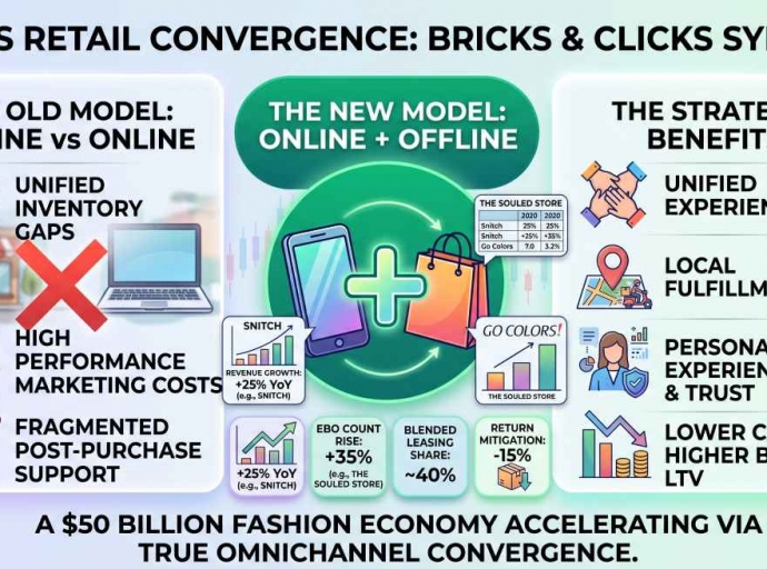 Online meets offline as Indian fashion retail rewrites its growth strategy